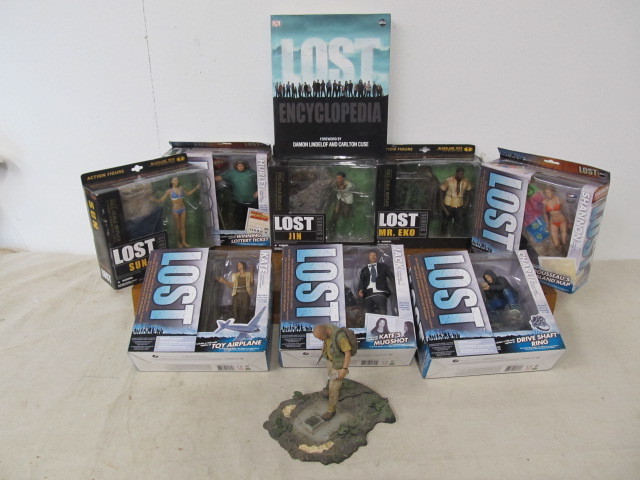 lot 150 image: Large Lot of NEW McFarlane LOST Action Figures