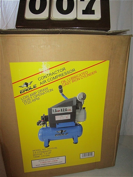 Eagle 2.6 Gallon Air Compressor