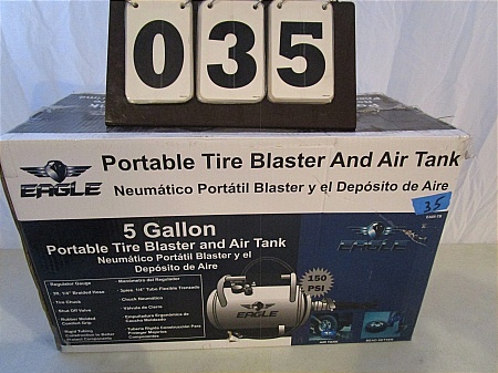 Eagle Tire Blaster & Air Tank 5 Gallon