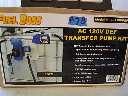Fuel Boss Transfer Pump Kit