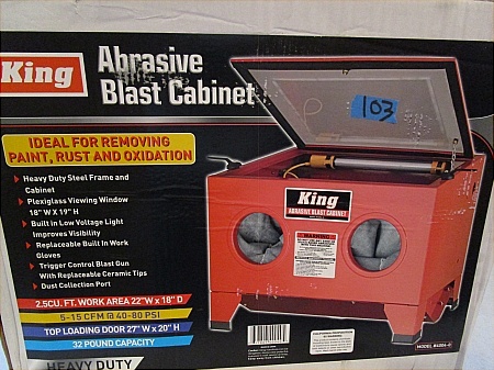 Abrasive Blast Cabinet