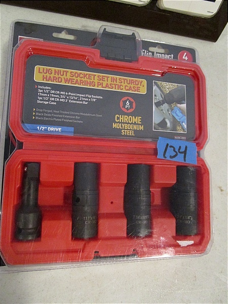 King 12 Drive Flip Impact Socket Set