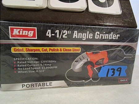 King 4-12 Angle Grinder