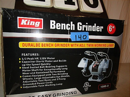 King 6 Bench Grinder