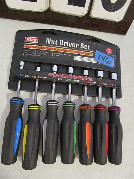 King 7 Pc Nut Driver Set