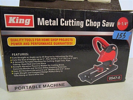 King Metal Cutting Chop Saw
