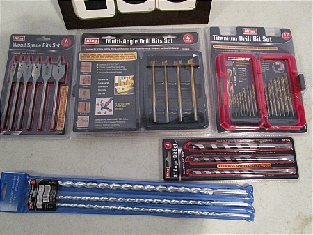 Assortment of Drill Bit Sets