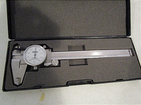 King 6 Stainless Steel Dial Caliper