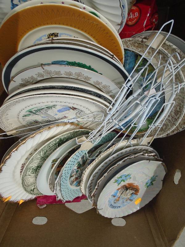 Avon collectibles and Souvenir plates
