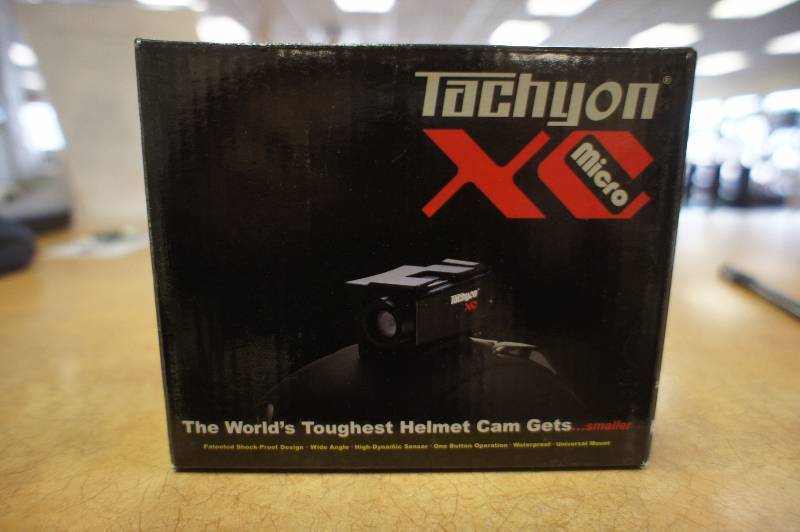 lot 34 image: NEW Tachyon XC Micro Helmet Mount Waterproof Video Action Camera