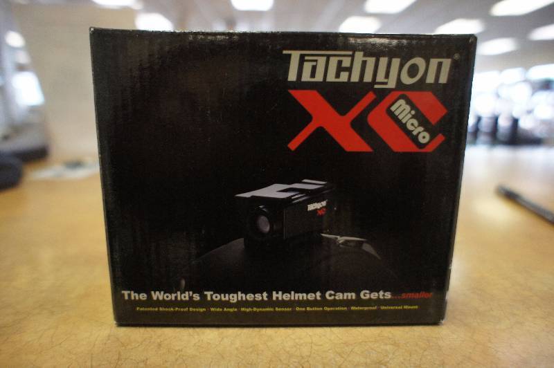 lot 35 image: NEW Tachyon XC Micro Helmet Mount Waterproof Video Action Camera