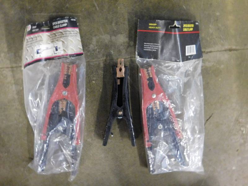 lot 18 image: Heavy Duty Cable Clamps