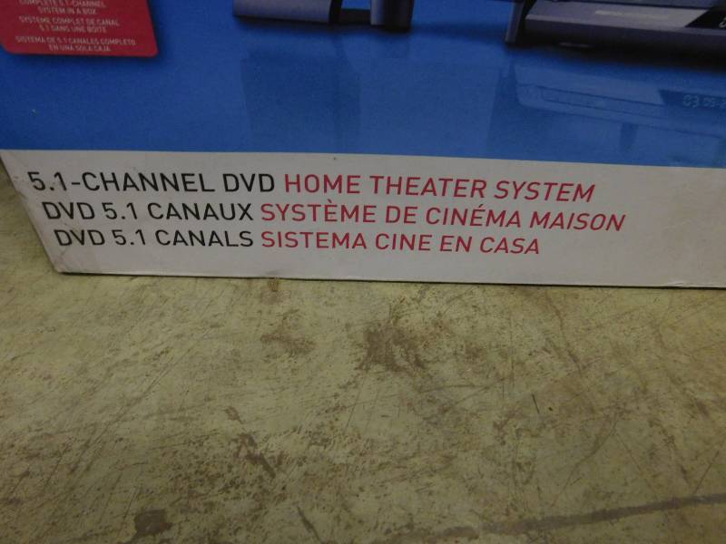 lot 47 image: Coby 5.1 DVD Home Theater System