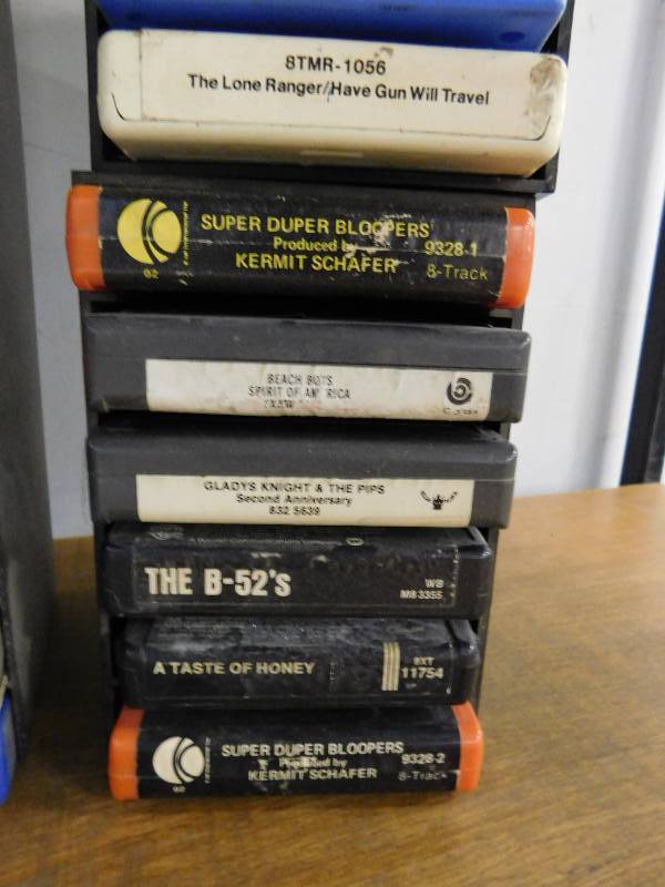 lot 50 image: Vintage 8-Track Tapes