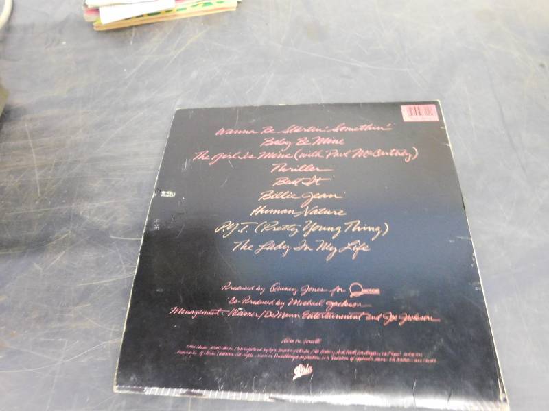 lot 76 image: Vintage Michael Jackson Thriller Album