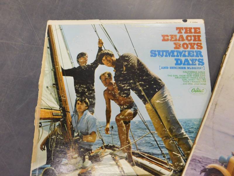lot 83 image: Vintage Beach Boys Albums