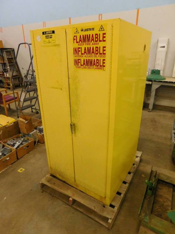 lot 147 image: Just Rite Flammable Liquid Storage Cabinet