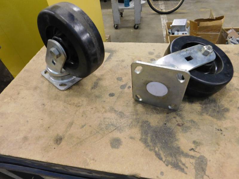 lot 148 image: Two Heavy Duty Casters