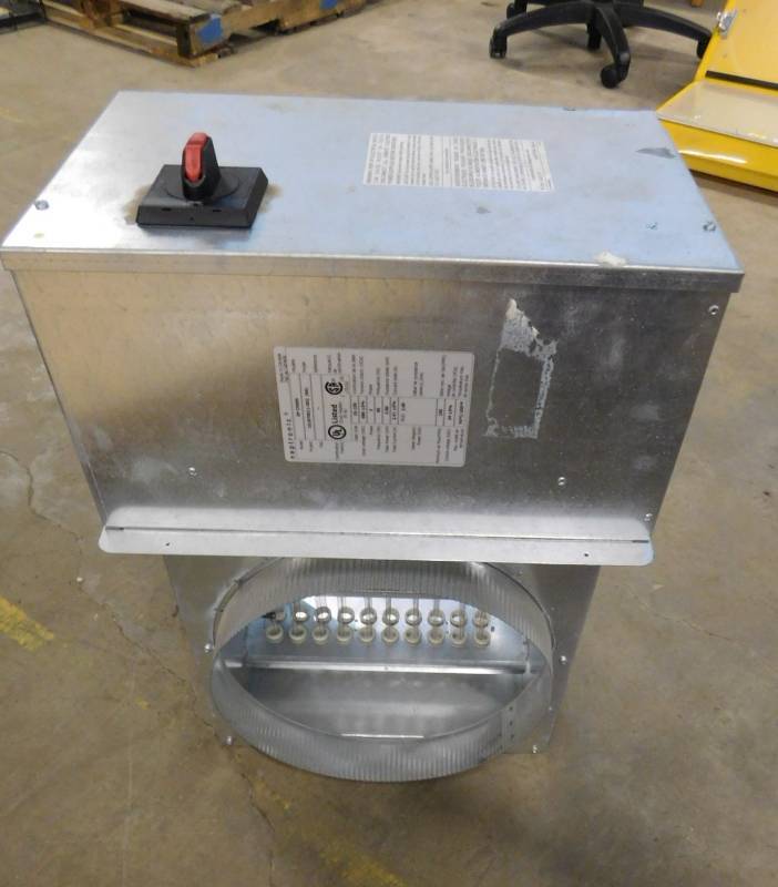 lot 167 image: Neptronic In Line Round Duct Heater