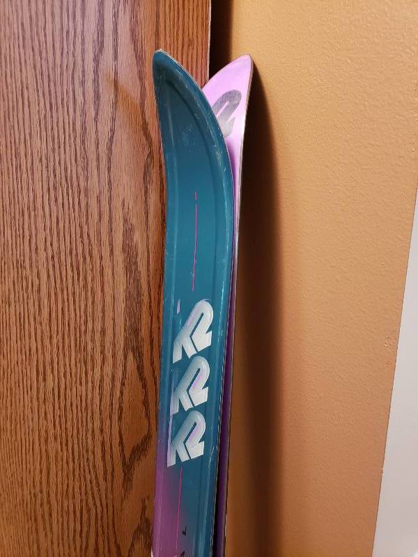 lot 61 image: K2 Carbon Skis with Marker Bindings
