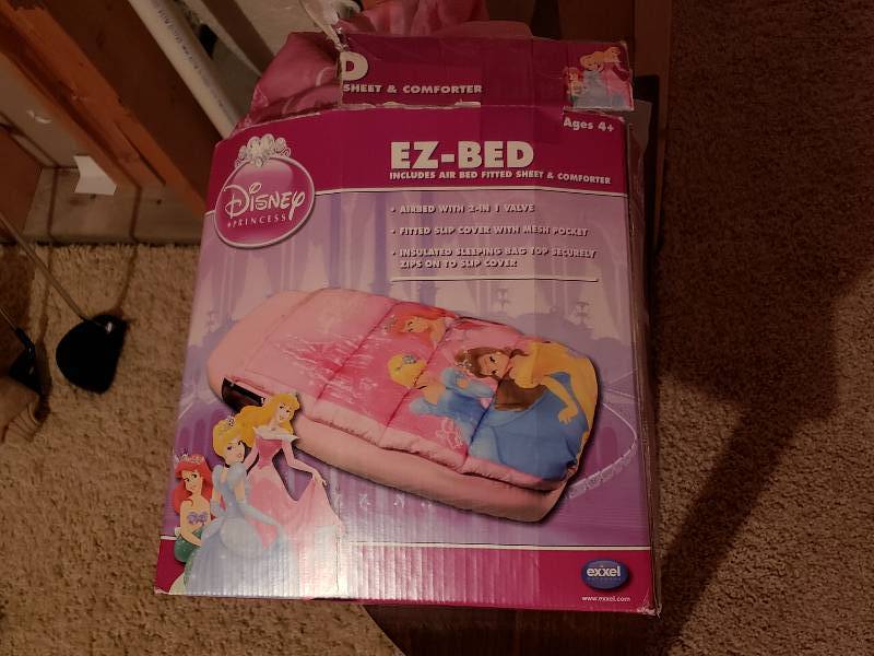 disney princess ez bed