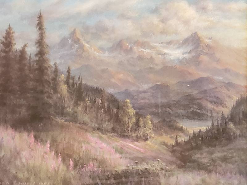 lot 72 image: Alaskan Scene by Norman Lowell