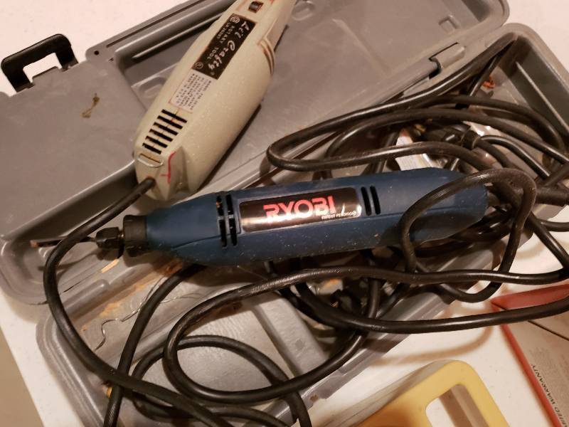 lot 79 image: Ryobi, Lil Crafter Rotary Tool, Lock Set, Ceramic Heater, Etc.