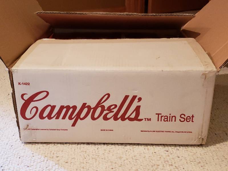 lot 86 image: Campbells Collector Train Set in the Original Box