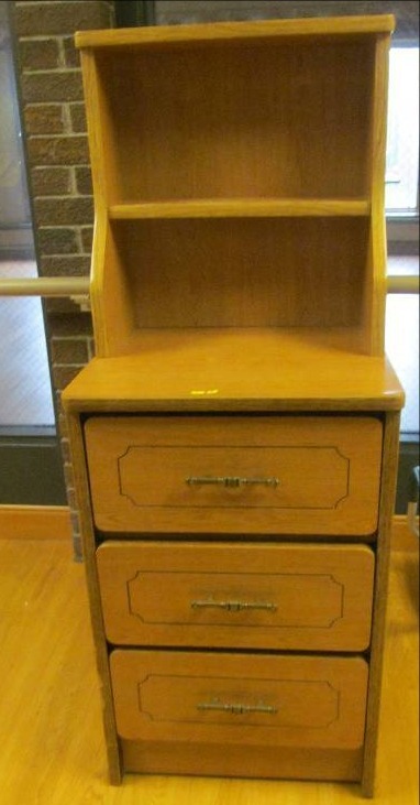 lot 74 image: Bed Side Table with Drawers