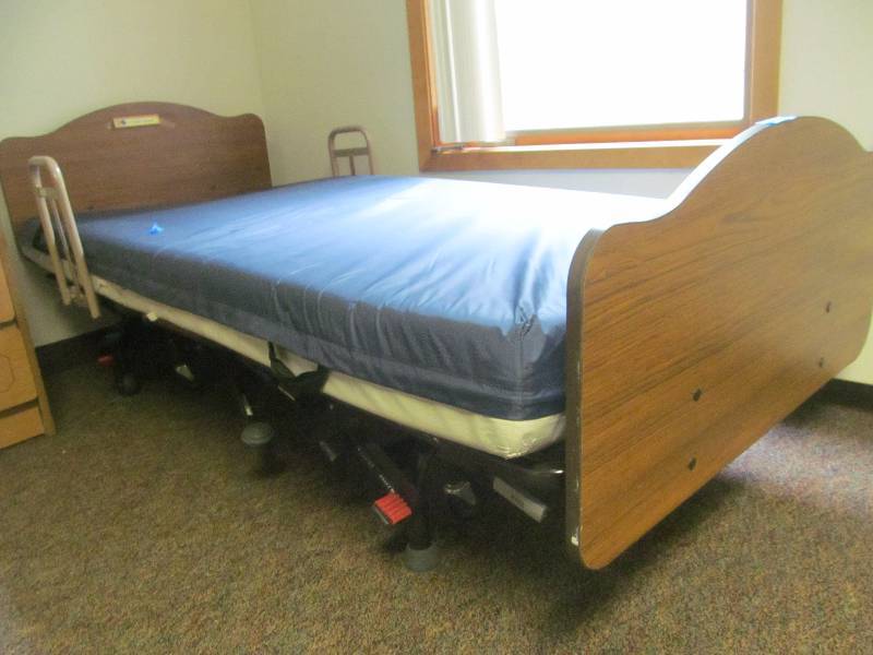 lot 246 image: Rm 27-Joerns Sunrise Medical Bed