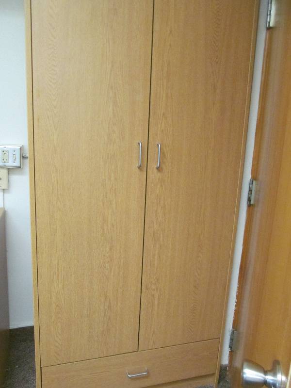 lot 340 image: (Rm 18) Wardrobe Cabinet (36x24x78)