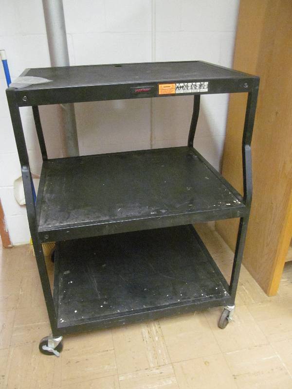 lot 475 image: Office 4- media cart (32x25x44)