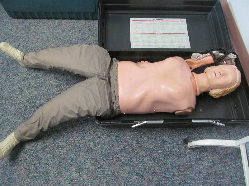 lot 528 image: B2-Rescui adult doll for 1st Aid training