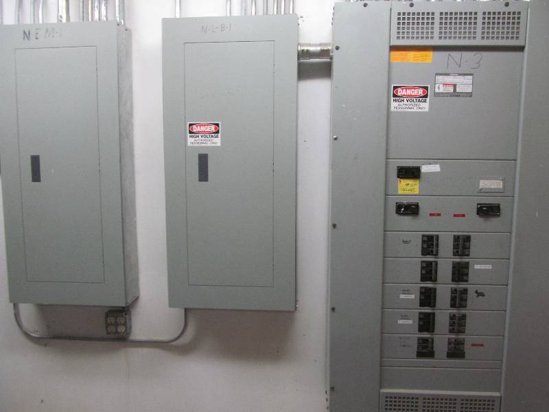 lot 539 image: Basement #2-Electric Panels- Service panels-(3) NEMI-NLBI-N3