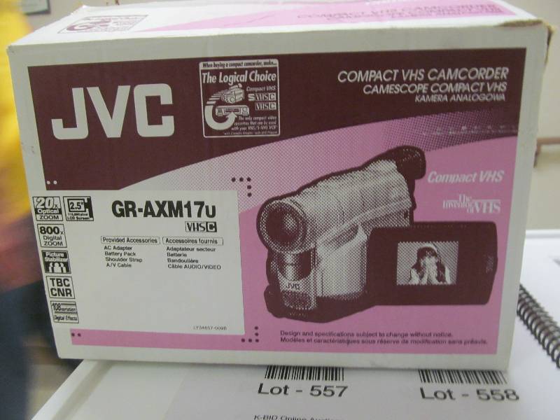 lot 567 image: Basement #2-JNC Compact VHS Camcorder