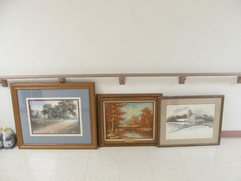 lot 564 image: Basement #2-Riverscene, Farm Pictures