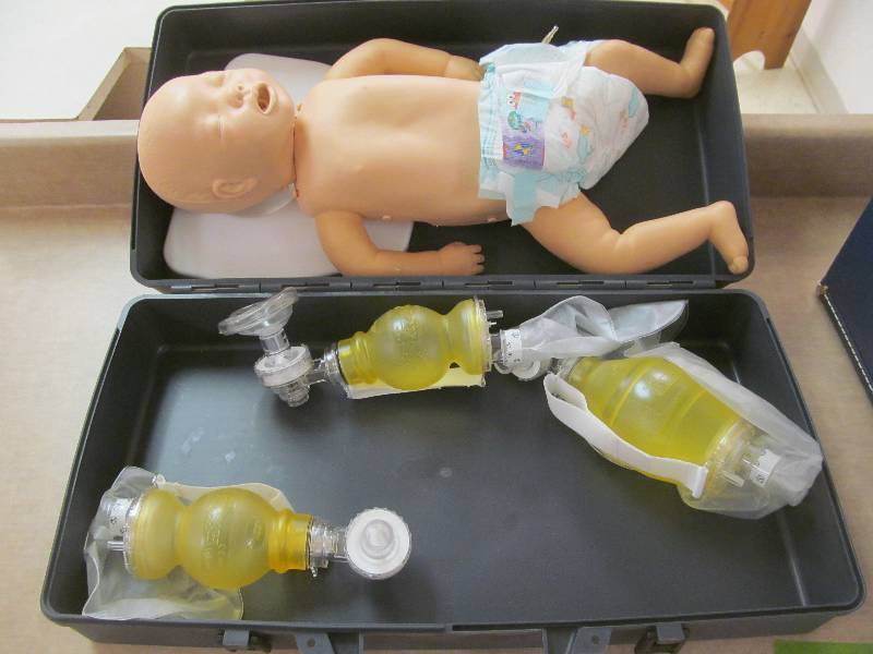 lot 638 image: CPR baby Life form replicas
