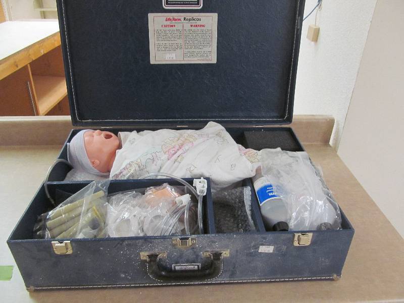 lot 639 image: CPR baby Life form replicas