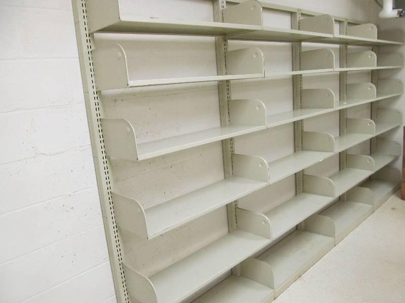 lot 648 image: Metal Book Shelf