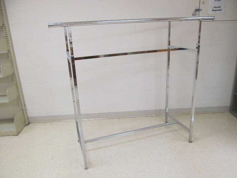 lot 672 image: Double Portable Book Cart(21x12x45)