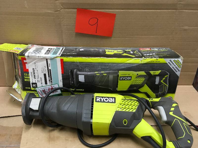 Ryobi 12 Amp Reciprocating Saw in working condition