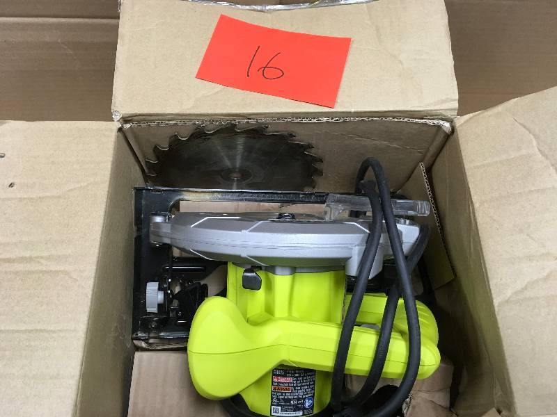 Ryobi 13-Amp 7-14 in. Circular Saw in working conditions