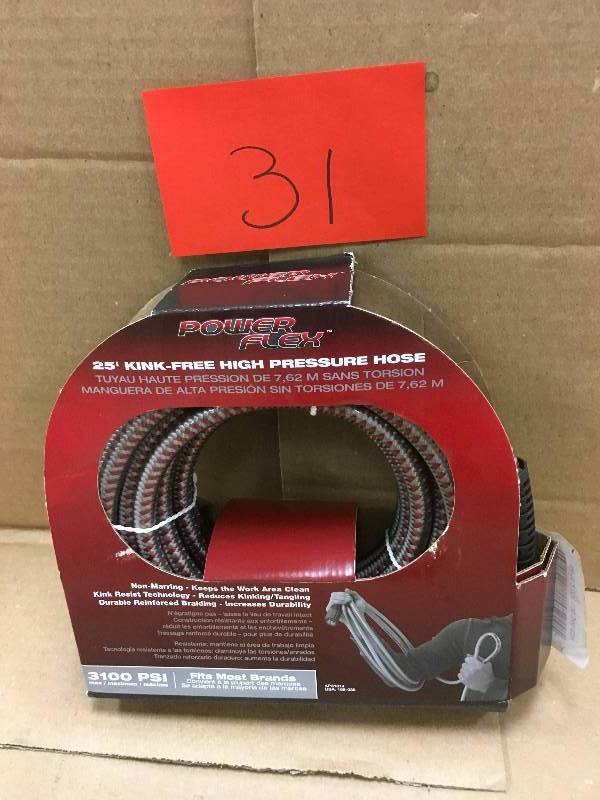 Power Flex 25 ft. Pressure Washer Hose