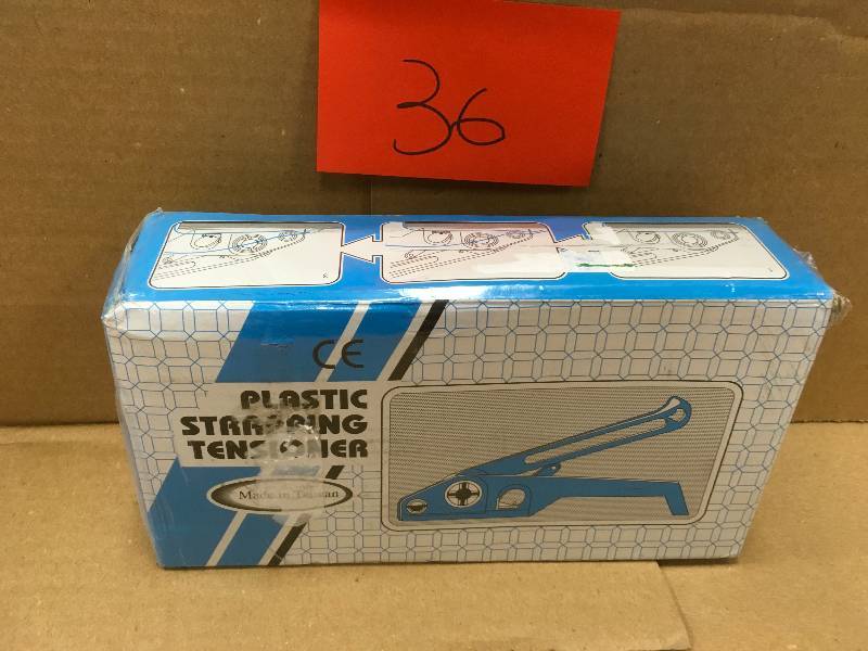 Pratt Retail Plastic Strapping Tensioner for use on 38 in. 12 in. 58 in. or 34 in. Straps