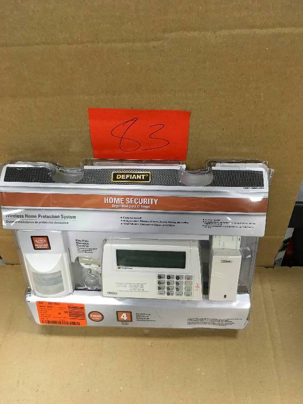 Defiant Home Security Wireless Home Protection Alarm System