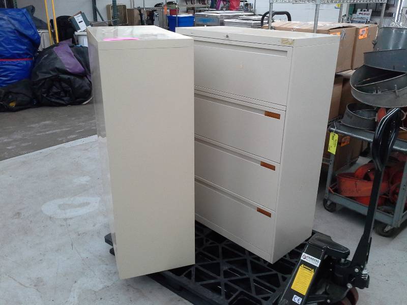 Pair of Lateral File Cabinets