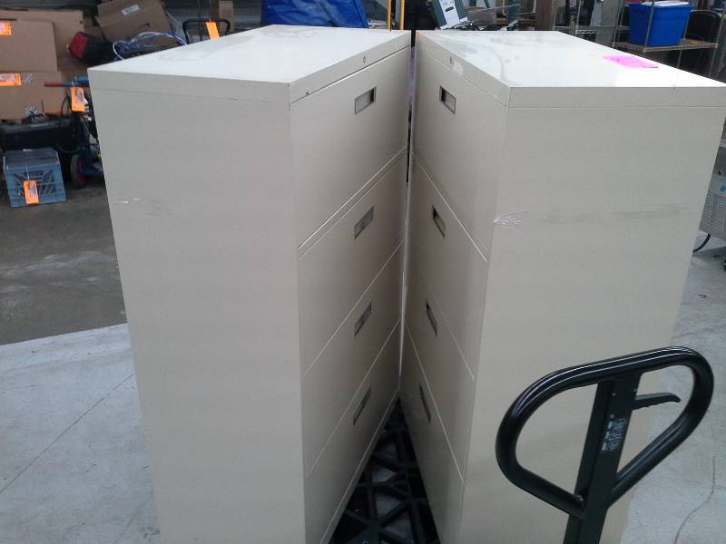 Pair of Lateral File Cabinets