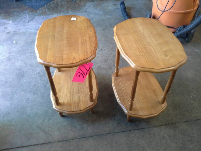 Pair of Small End Tables