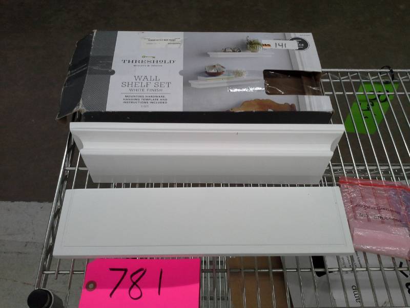 Wall Shelf and Light