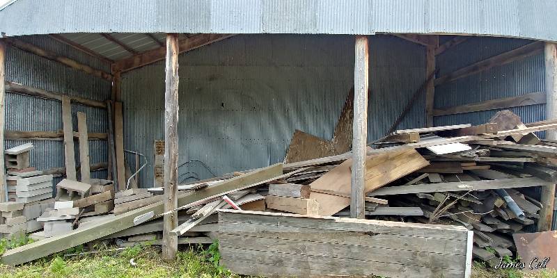 lot 37 image: 22 wide by 5 tall assorted lumber& building materials